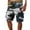 Dark Gray, variant on WTOBBY Men's Camouflage Work Shorts for Summer, Loose Casual Fit, Large Size with Multiple Pockets, 5-Inch Mid-Length, Belt-Free Comfort, Ideal for Outdoor Activities,Army Green XL
