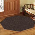 thumbnail image 2 of Broadway Collection Pet Friendly Indoor Outdoor Area Rug Chocolate - 12' Octagon, 2 of 5
