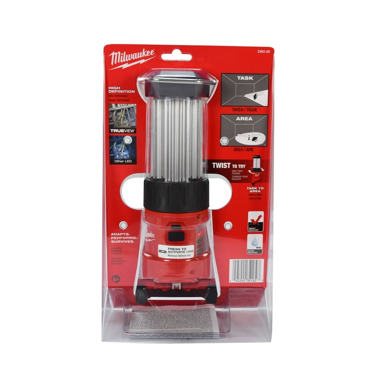 Milwaukee M12 12V 400 Lumen LED Lantern Flood Light Cordless