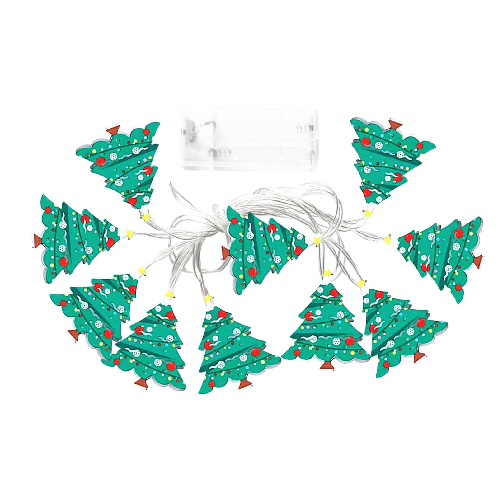 lystmrge Large Christmas Lights for Tree Tree Lights Indoor Cord Christmas Lights Snowflakes