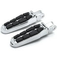 thumbnail image 2 of Krator Tombstone Motorcycle Foot Peg Footrests Chrome L&R Compatible with Honda VTX1800C F 2002-2008 Front, 2 of 3