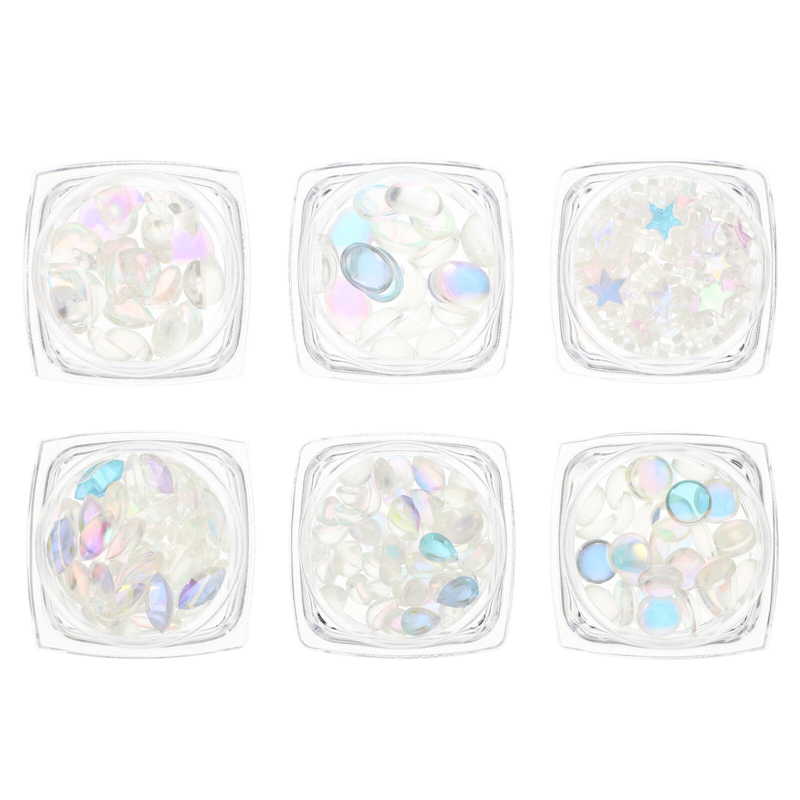 1 Box of Nail Art Studs Colorful Nail Decorations DIY Manicure