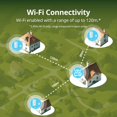 thumbnail image 4 of No Hub Required WiFi Water Sensor, Smart Water Leak Detector, 100dB Adjustable Alerts & App Alerts, IP67 Waterproof, Wireless Detector for Home with 1m Sensing Cable (Support 2.4G), 4 of 9