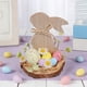 thumbnail image 1 of Easter Wooden Ornaments Rabbits Easter Eggs Flower Style Home Bucolic Style Desktop Cute Decoration, 1 of 6