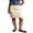 Yellow, variant on LMLYSoH Women's Summer Midi Skirt Casual Low Waist Dots Print Slim Fit Skirt Lace Trim Mesh Skirt