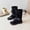 Black, variant on Big Girls Mid Boots Split Toe Summer Breathable Fashionable Versatile Activities