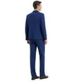 thumbnail image 3 of 4pcs Men Suit Blazer Jacket Vest Pants Bow Shawl Collar Flap Pockets for Wedding Cocktail Prom Groomsmen Clothing Classic Stylish Elegant Formal Attire, 3 of 9