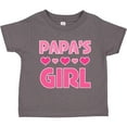 thumbnail image 3 of Inktastic Papas Girl Granddaughter Girls Toddler T-Shirt, 3 of 5