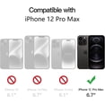 thumbnail image 6 of Compatible iPhone 12 Pro Max 6.7 Inch Black-White Wave Pattern Mobile Phone Case，Soft TPU Bumper Silicone Mobile Phone Case Cute Zebra Pattern Pattern Designed for Ladies Girls, 6 of 6