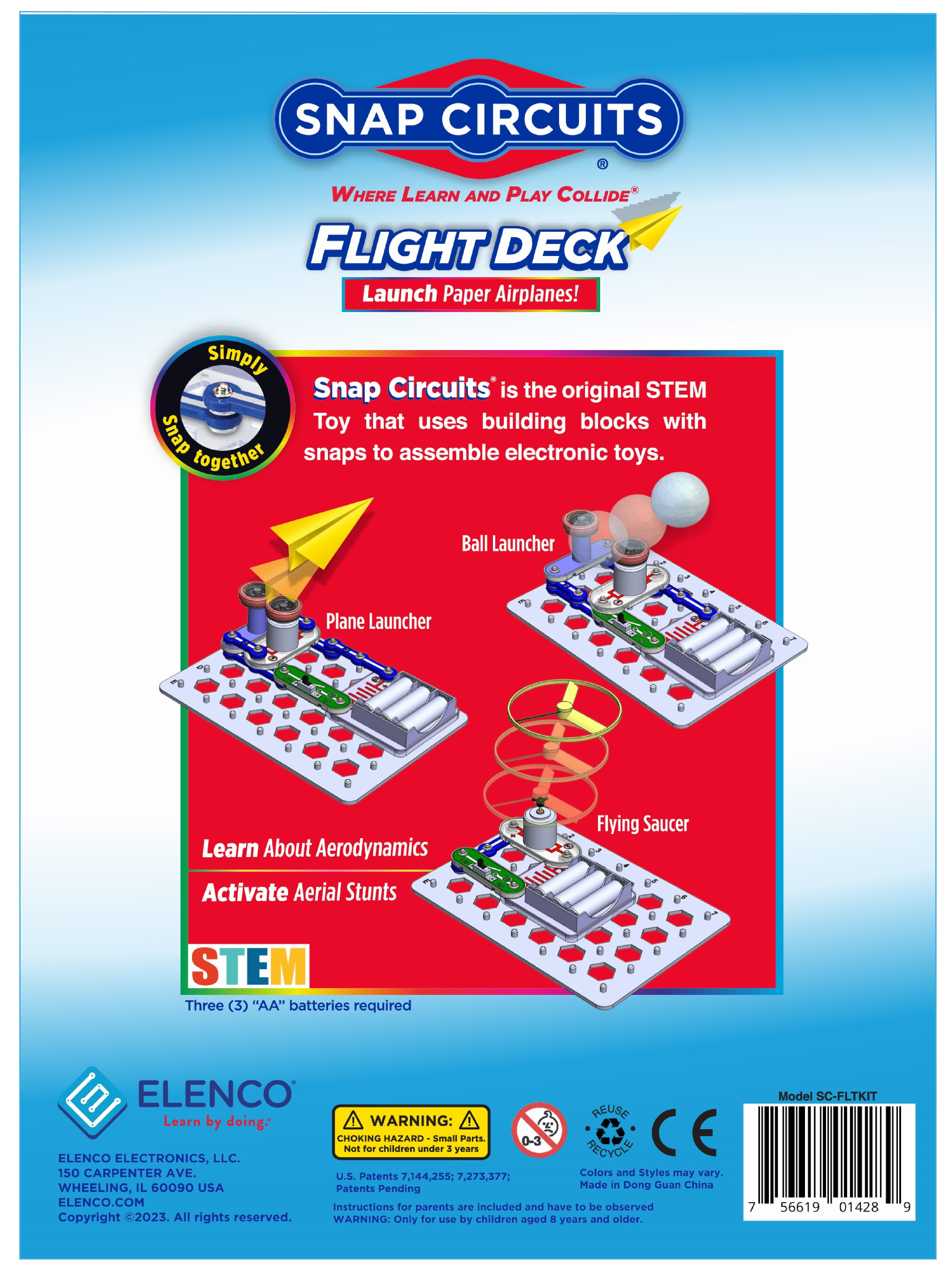 Snap Circuits Flight Deck - STEM Educational Toy, Science