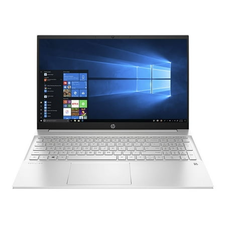 HP Pavilion 15-eg0056nr 15.6" Full HD Touchscreen Laptop Computer - Silver; Intel Core i5 11th Gen 1135G7 2.4GHz ; 8GB DDR4-3200 RAM; 512GB SSD; Iris Xe Graphics; Wi-Fi