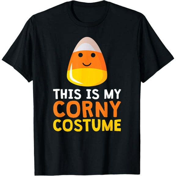 This Is My Corny Costume Funny Candy Corn Halloween T-Shirt