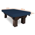 thumbnail image 4 of Covers & All Pool Table Cover, Made of 12 Oz Cover Max, Waterproof, Ideal for Moderate Weather (124" W x 72" D x 8" H, Blue), 4 of 6
