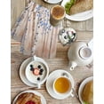 thumbnail image 4 of Blue Grey Forest Kitchen Dish Towels for Drying Dishes Set of 3, Grey Modern Art Oil Painting Waffle Weave Microfiber Hand Tea Bathroom Towels Quick Dry & Absorbent Towel 15.7x23.6, 4 of 7
