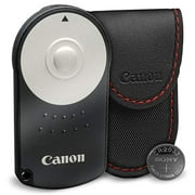 Canon RC-6 Wireless Remote Control and Extra LP-E6 Battery, For Canon EOS 5D Mark II, 5D Mark III, 5D Mark IV, 5DS, 5DS R, 6D, 7D, 7D Mark II, 70D, 80D