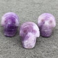 thumbnail image 4 of MATROOY 10pcs Natural Amethyst Quartz Crystal Skull Carved Stone Skeleton Healing Reiki, 4 of 9