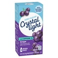 thumbnail image 5 of Crystal Light Drink Mix with Caffeine, 10 Packets, for Convenient On-the-Go Flavorful Hydration, Grape Natural Flavor With Other Natural Flavors, Zero Sugar, 1.1 oz, 5 of 10