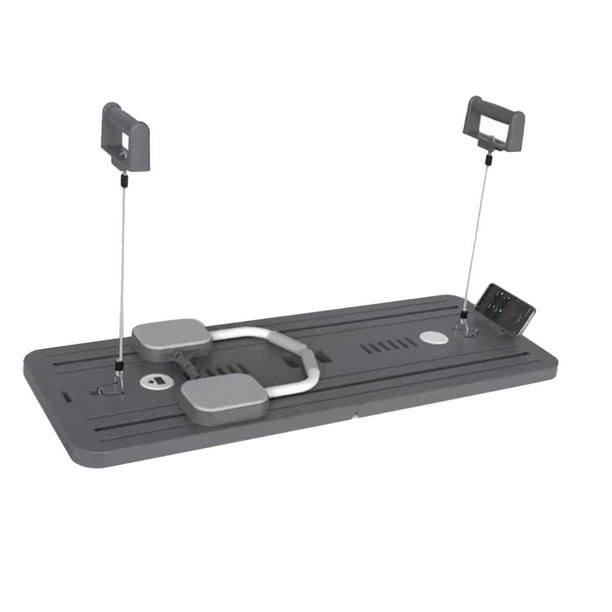 AB Wheel Tabla De Ejercicios 4 En 1 Con Agarre Ajustable Para Gimnasio En Casa, Entrenamiento De Fuerza Central, Temporizador, Coderas
