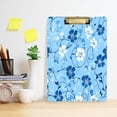 thumbnail image 5 of White Flowers and Vines Acrylic Clipboards A4 Standard Size Clipboard 12.5" X 9" Clip Board for Office School Teacher Women Men, 5 of 8