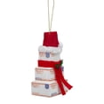 thumbnail image 4 of Northlight Santa Hat on USPS "Priority Mail" Packages Christmas Ornament - 4.5" - White and Red, 4 of 5