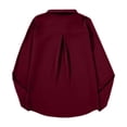 thumbnail image 4 of Long Sleeve Shirts for Women Elegant Tie Neck Blouse Long Sleeve Soft Tunic Top with Bow Detail Outfits Modern, 4 of 9