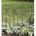 thumbnail image 4 of Plow & Hearth Montebello Iron Garden Fencing, Set of 4, 4 of 9