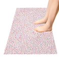thumbnail image 5 of Haosy Colorful Sprinkles Bathroom Rugs Non Slip Absorbent Soft Plush Quick Dry Bath Mat, 39"x20", 5 of 8