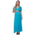 thumbnail image 5 of Women's Faux Wrap Maxi Maternity Dress, 5 of 5
