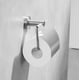 thumbnail image 5 of Portarrollos de papel higiénico con tapa cepillada, con dibujo de alambre, para baño, 5 of 7