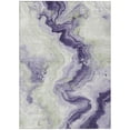 thumbnail image 2 of Addison Rugs Chantille Indoor/Outdoor Transitional Swirls Lavender Machine Washable Rectangle Rug, 8' x 10', 2 of 8
