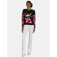 thumbnail image 2 of Holiday Time Embellished Sweater, Women’s, Sizes XS-3X, 2 of 4