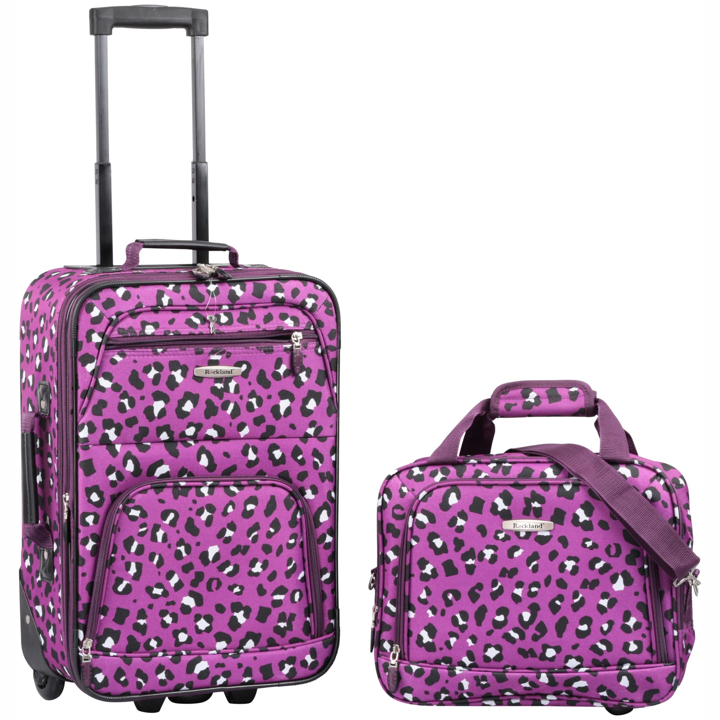 Rockland Rockland Luggage Rio SoftSide 2Piece CarryOn Luggage Set