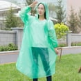 thumbnail image 2 of Rain Ponchos,with Drawstring Hood （20 Pack） Emergency Disposable Rain Ponchos Family Pack for Adults,Rain Ponchos with Hood Emergency Disposable Rain Ponchos Family Set,Clear, 2 of 6