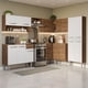 thumbnail image 2 of Cocina Integral Completa Esquinera 417cm Emilly Madesa 02 - Marrón/Blanco Madesa GCEM417002, 2 of 9