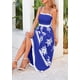 thumbnail image 5 of Vestido de Verano PRETTYGARDEN Floral para Mujer XXL, 5 of 8
