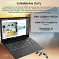 thumbnail image 3 of Lenovo V15 15.6" FHD Laptop, Intel Dual-core Processor, 16GB RAM, 1TB SSD, Windows 11 Pro, Black, 3 of 6