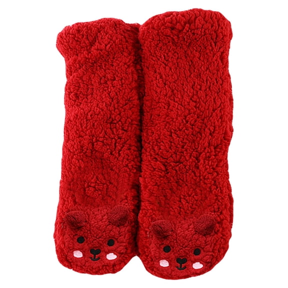 LEORX Christmas Socks for Women's Antiskid Lightweight Breathable Comfortable Size 1 Pair