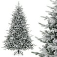 thumbnail image 5 of Árbol de Navidad Costway flocado 210 cm 350 luces LED multicolores, 5 of 5