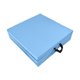 thumbnail image 3 of Esterilla de gimnasia plegable de tres secciones, gruesa, impermeable, antideslizante y portátil para aeróbicos. Azul, 3 of 9