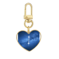 thumbnail image 1 of Calm Just Beautiful Lucky Stars Gold Heart Keychain Metal Keyring Holder, 1 of 3