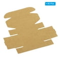 thumbnail image 3 of Uxcell 3.3x2.4x1.2" Paper Soap Box, 40 Pack Soap Boxes Rectangle Packaging Boxes, Brown, 3 of 6