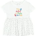 thumbnail image 3 of Inktastic Mimi and Papa Love Me Girls Baby Dress, 3 of 5