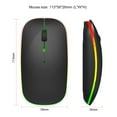 thumbnail image 3 of Giunmcul Holiday Saving 2.4GHz Wireless Optical USB Gaming Mouse 1600DPI Rechargeable Mute Mice for PC, 3 of 5