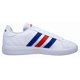 thumbnail image 2 of Ad-id-as Grand Court Base 2.0 Tennis Shoes For Men White GW9252, 2 of 5