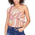 thumbnail image 1 of Blusa de Un hombro Rachel Roy Third Dime para mujer multicolor extragrande, 1 of 1