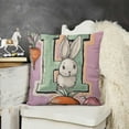 thumbnail image 2 of YINGXI Pillow Case for Home Sofa Couch Decor （Pink 12x12in, 2 of 5