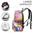 thumbnail image 4 of Bubble Guppies-theme Backpack, Campus style schoolbag Bookbag with Adjustable Shoulder Straps And Large Zip Compartment, Unisex Travel Bags.42x30x15cm, 4 of 6