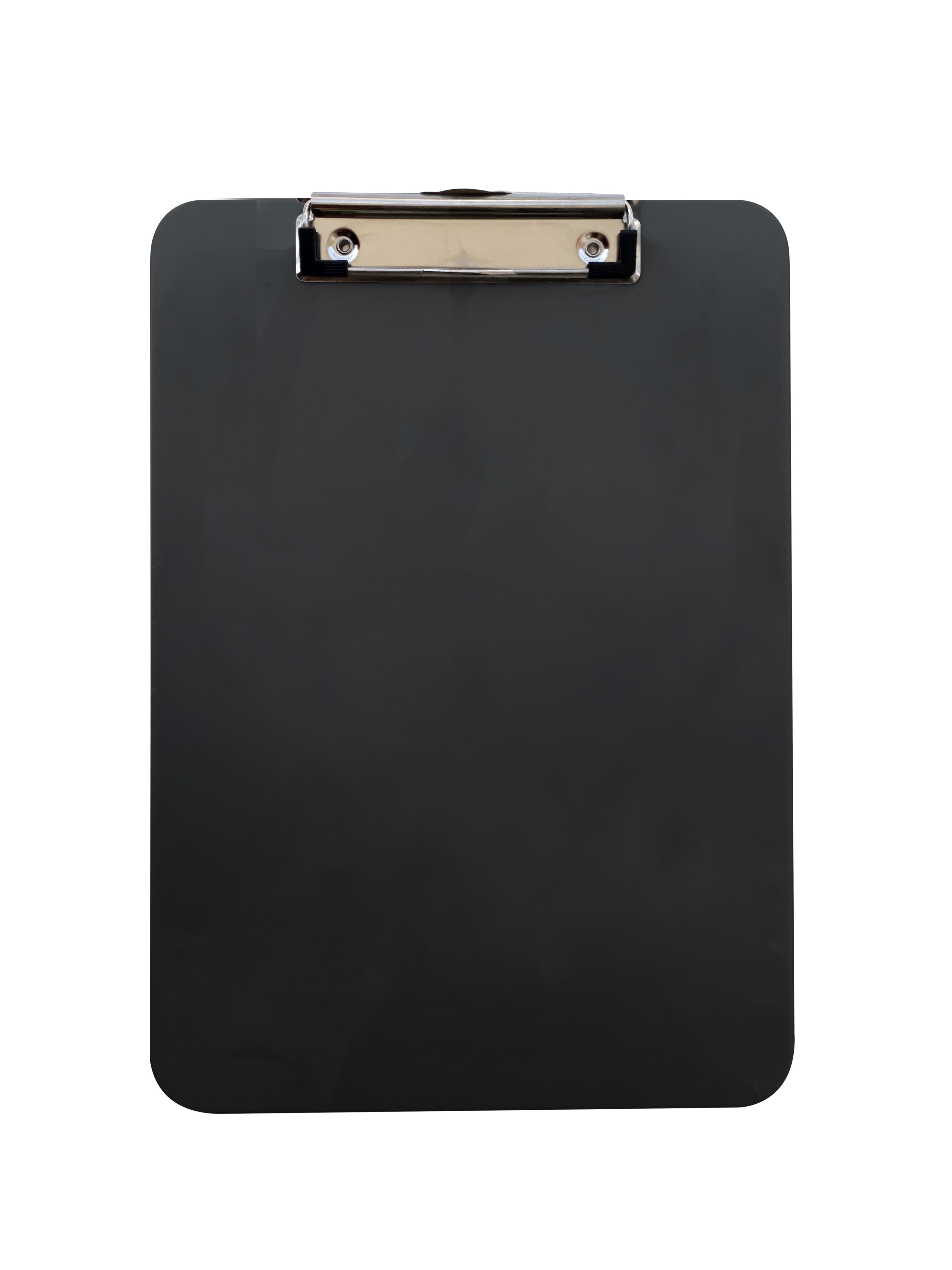 Pen + Gear Letter Size Plastic Clipboard, Black