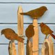 thumbnail image 2 of Decoración de jardín de pájaros oxidados para decoración de otoño al aire libre, decoración de jardín, 2 of 5