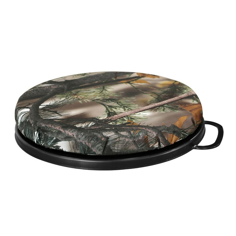 Buy WarBull Bucket Seat Lid 5 Gallon, Swivel Dove Hunting Bucket Cushion,  Water Proof Quiet Ball Bucket Cover, 360 Degrees Spin Padded Camo Seat for  Hunting Fishing Gardening Baseball with Memory Foam